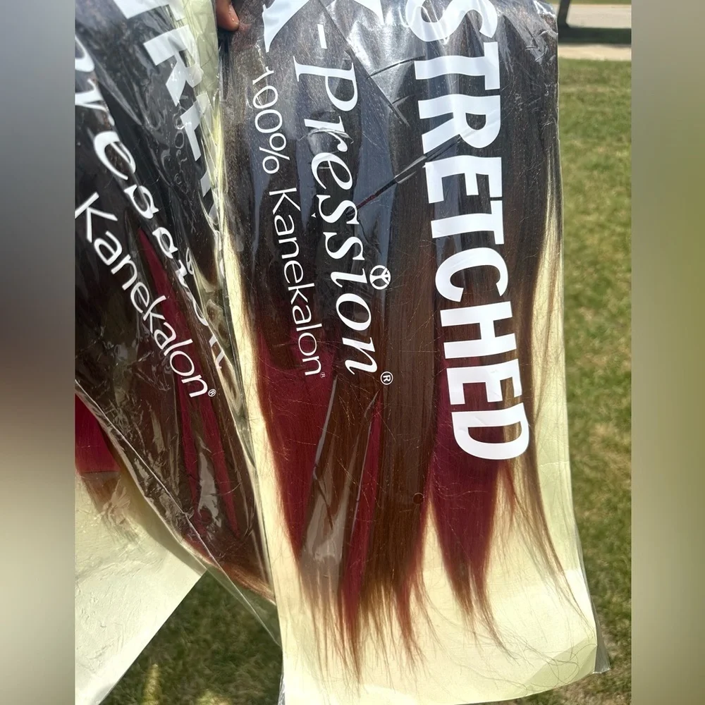 3 Packs‎ - Outre X-Pression 3X Pre-Stretched Ultra Braid 72